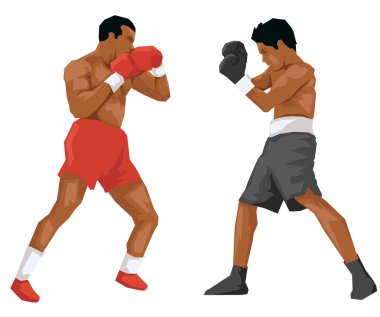 Boksör vardır arenada mücadele