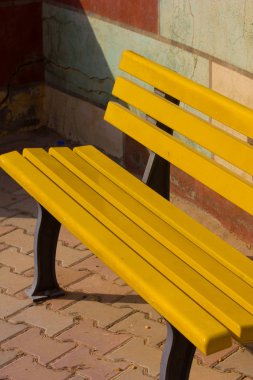 Erbil, Irak Kürdistan bir park bankında