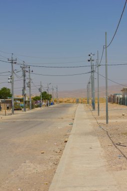 Darashakran mülteci kampında Erbil, Irak Kürdistan