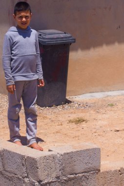 Darashakran mülteci kampı Erbil, Irak Kürdistan çocukta Suriye mülteci