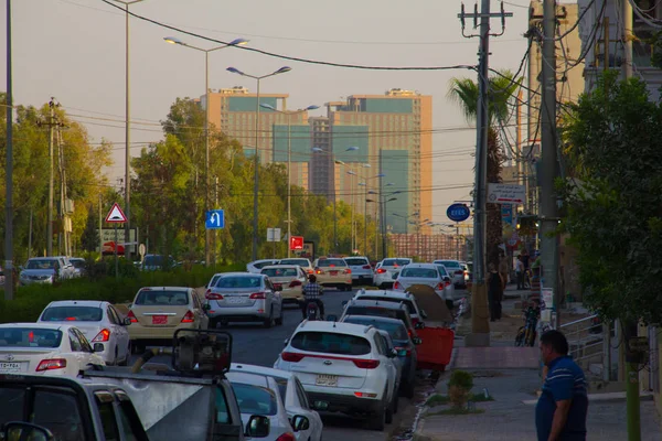 Życie Miasta Erbil Kurdystan Iracki — Zdjęcie stockowe