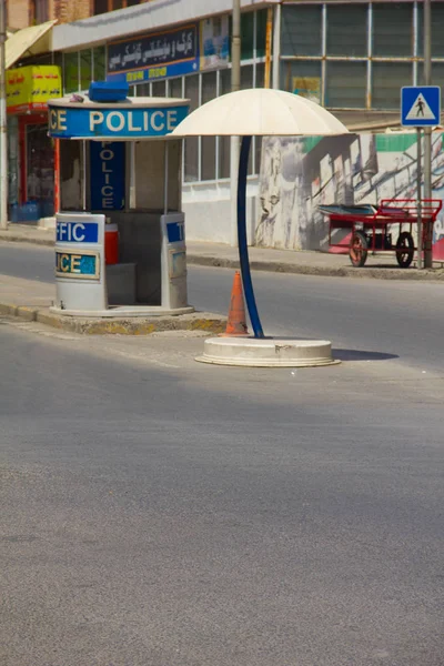 Posterunek Policji Ruchu Iraku Kurdystanu — Zdjęcie stockowe