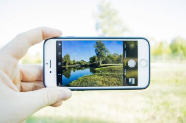 fotoğraf makinesi olarak kullanılan telefon çekim