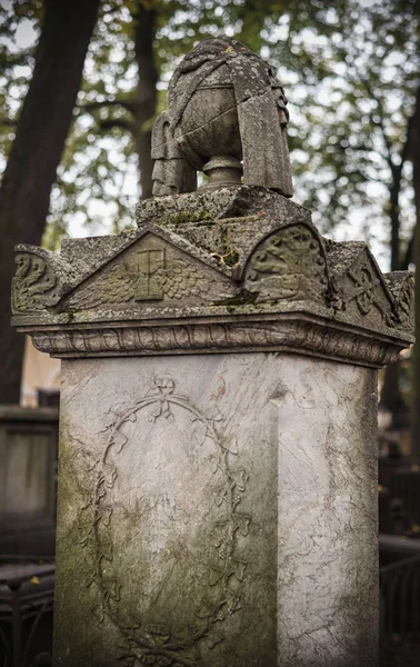 Necrópole Século Xviii Alexander Nevsky Lavra São Petersburgo Cemitério Histórico — Fotografia de Stock