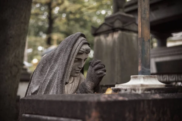 Necrópolis Del Siglo Xviii Alexander Nevsky Lavra San Petersburgo Cementerio — Foto de Stock