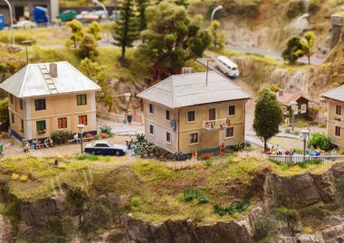 Saint Petersburg, Rusya - 17 Temmuz 2020, Büyük Düzen Rusya Müzesi, gösteri konut binaları