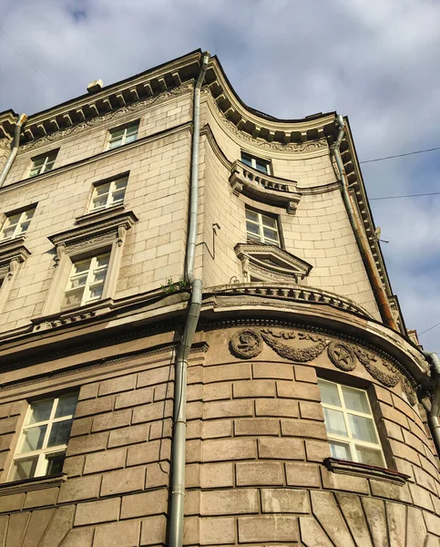 San Petersburgo Rusia Julio 2020 Antiguo Edificio Histórico Lujo Centro —  Fotos de Stock