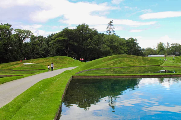 Édimbourg Écosse Août 2019 Jupiter Artland Est Grand Parc Insolite — Photo