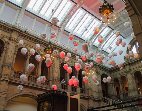 Glasgow Scotland August 2020 Kelvingrove Art Gallery Museum Luxurious Instronors — 스톡 사진