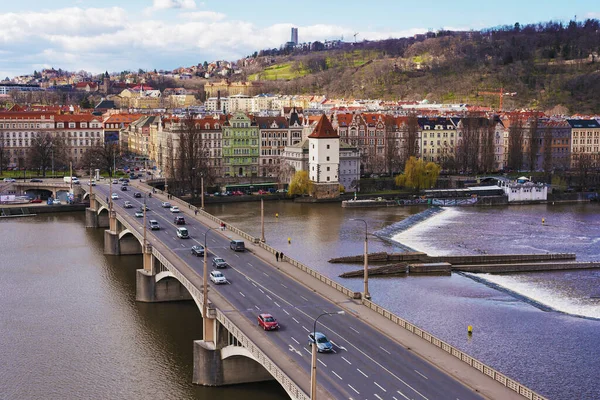 Prague République Tchèque 1Er Août 2020 Vue Sur Région Mala — Photo