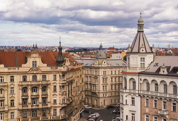Prague République Tchèque 1Er Août 2020 Vue Sur Les Bâtiments — Photo