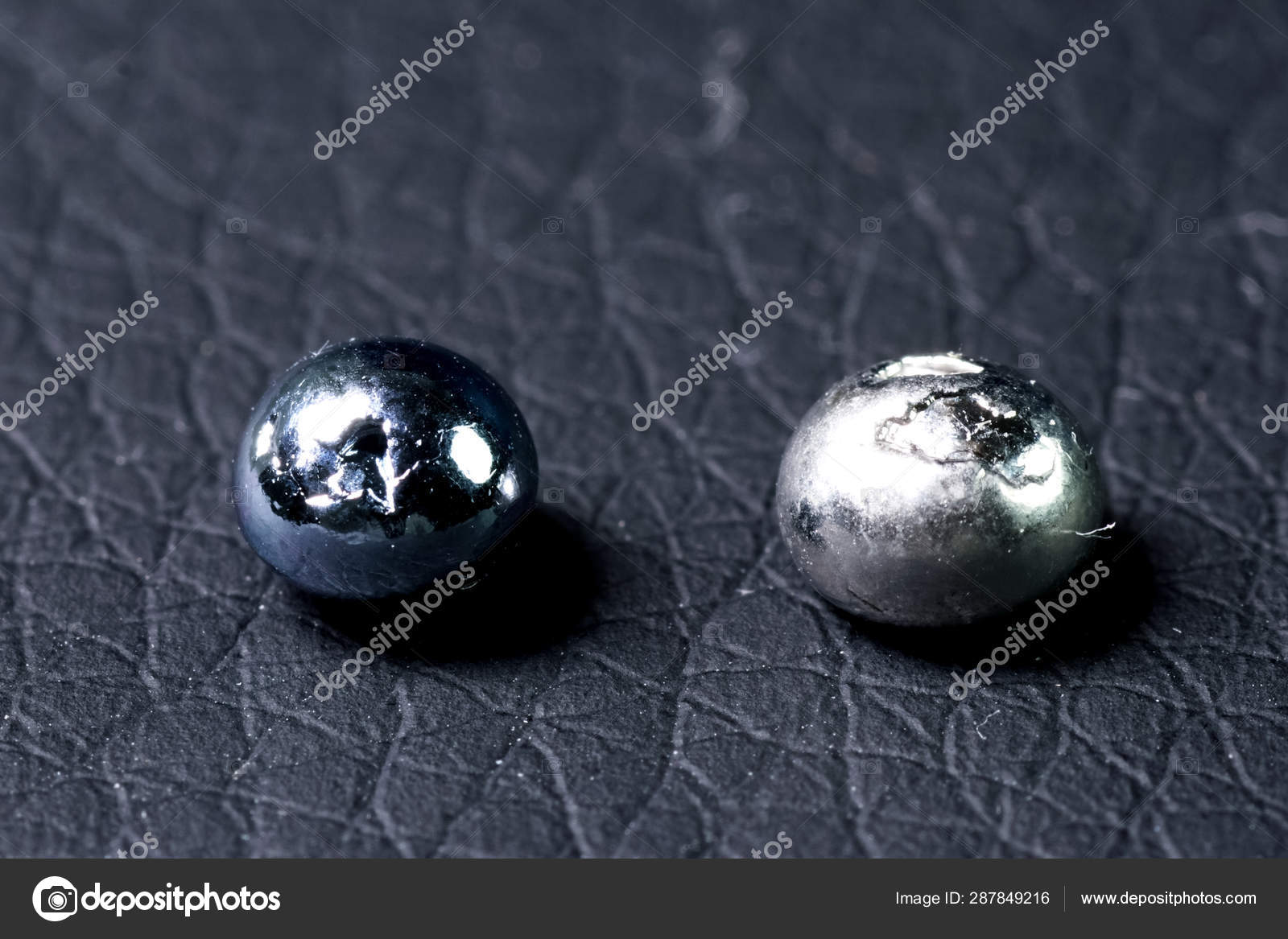 Osmium Metal Pieces For Sample Heaviest Metal Is Osmium Stock Photo Image By C Ludya 287849216