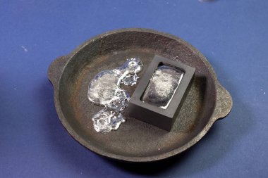 Kurşun erime, erimiş kurşun