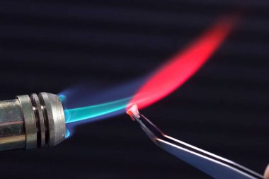 Metal gaz meşale parçaları Isıtma.