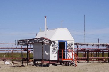 Petrol rafinerisi Bir petrol sanayi tesisi inşaatı