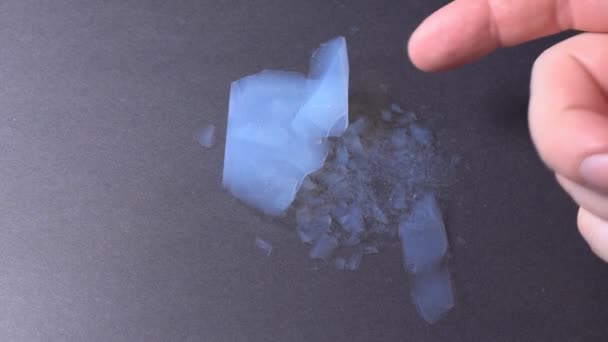 Airgel Tapasztalatok Vele Aerogel — Stock videók