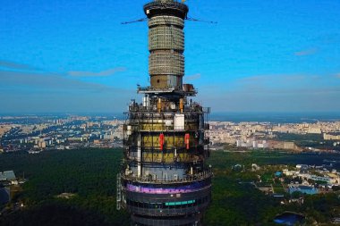 Ostankino televizyon kulesi.