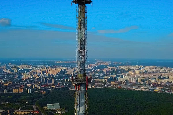 Ostankino torre de televisão . — Fotografia de Stock