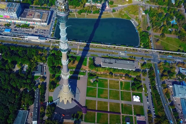 Ostankino-televisietoren. — Stockfoto