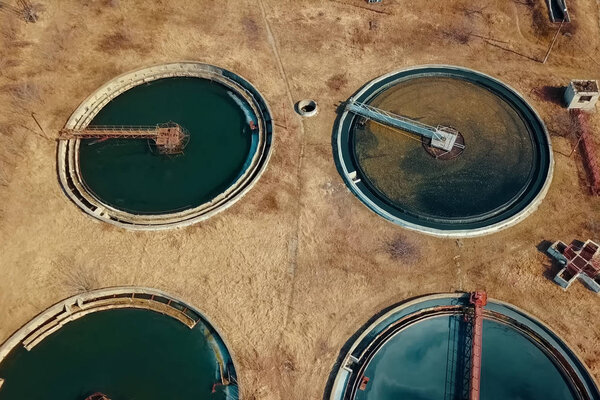 Treatment facilities, wastewater treatment infrastructure.