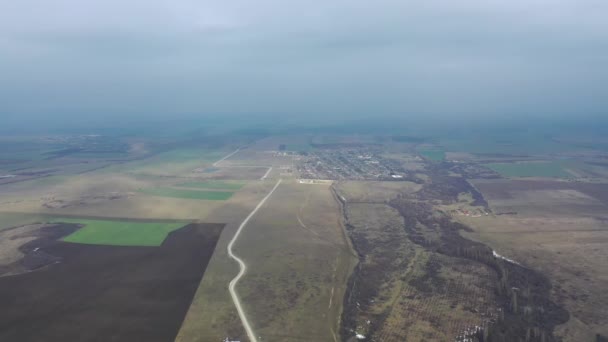 Hliněná Kořist Pohled Shora Těžba Hliněných Lomu — Stock video