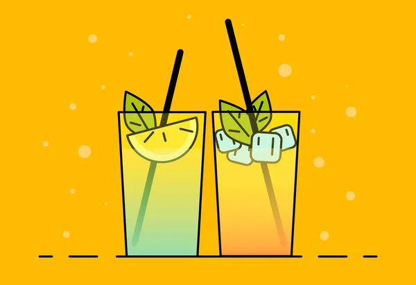 Schüttelt Die Illustration Farbbild Vektorgrafik Schüttelt Die Ikone Flache Illustrationscocktails — Stockvektor