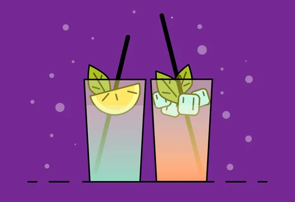 Schüttelt Die Illustration Farbbild Vektorgrafik Schüttelt Die Ikone Flache Illustrationscocktails — Stockvektor