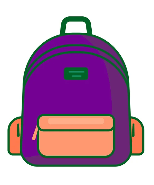 背包图标-矢量学校符号-旅行图标 — 图库矢量图片