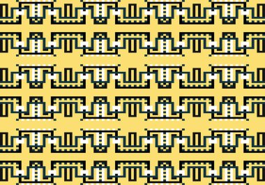 Soyut çok renkli geometrik desen. Vektör seamless modeli.