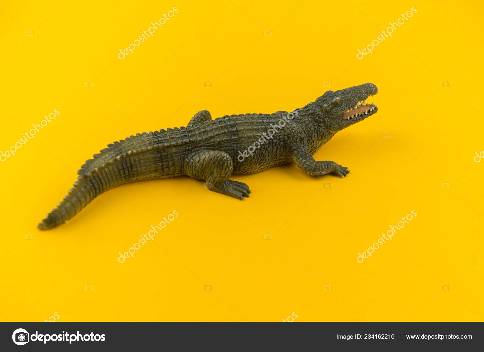 plastic crocodile toy