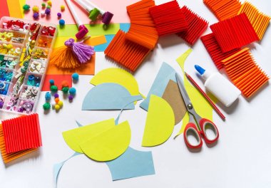 Meksika kağıt çelenk dekorasyon. Cinco De Mayo renkli geleneksel picado afiş şenlikli.