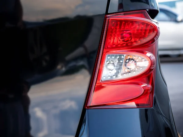 modern bir araba stop lambası closeup