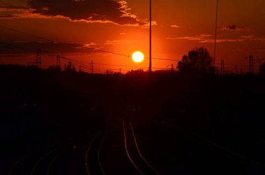 Günbatımı, Moskova, Tren İstasyonu