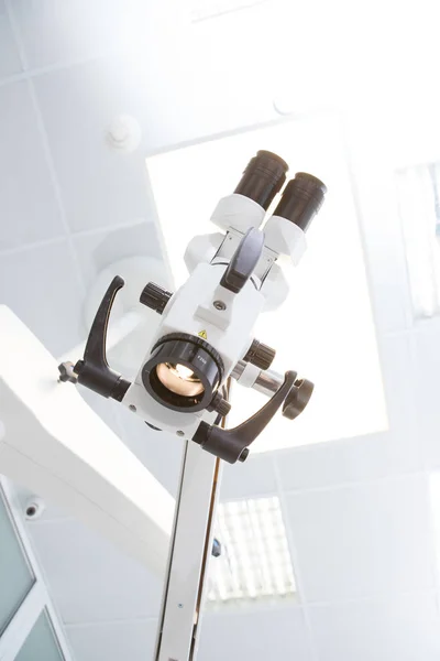Medicinsk Mikroskop botten syn — Stockfoto