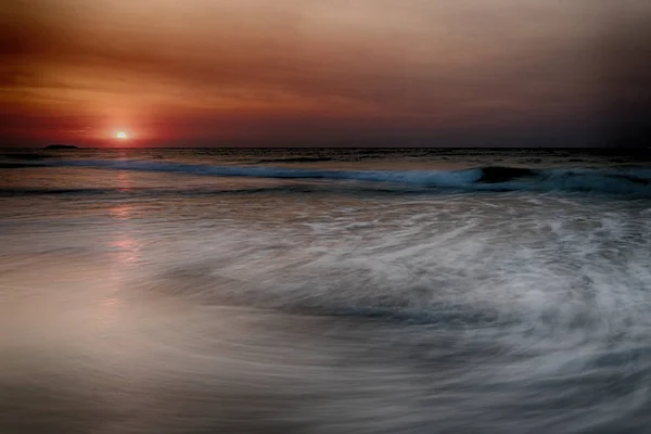 Beau Lever Soleil Sur Plage Samet Thaïlande — Photo