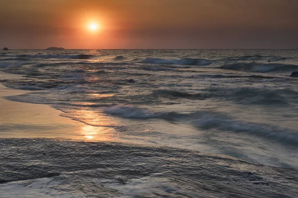 Bella Alba Sulla Spiaggia Samet Thailandia — Foto Stock