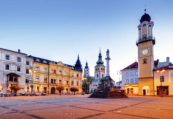 Slowakije Banska Bystrica Hoofdplein Snp — Stockfoto