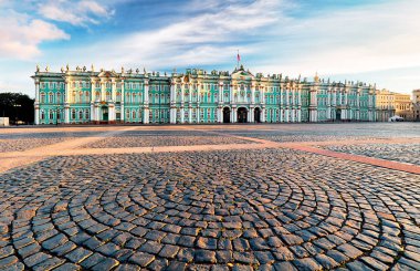 Kışlık Sarayın saint Petersburg, Rusya Federasyonu