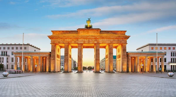 Branderburger Tor Porta Brandeburgo Berlino Germania — Foto Stock