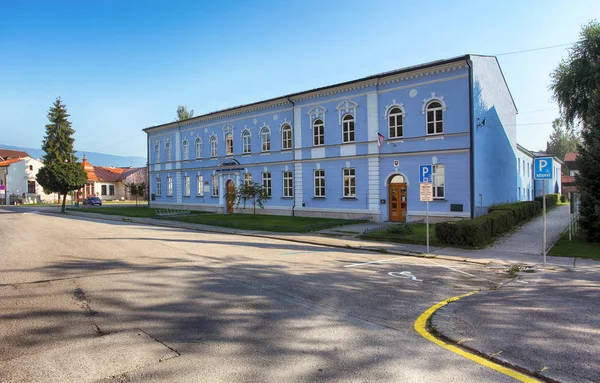 Slowakije Orava Stad Dolny Kubin School Gymnasium — Stockfoto