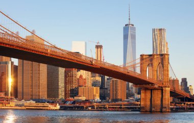 New York City - Brooklyn Köprüsü, ABD