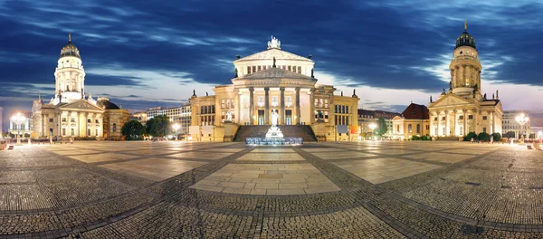 Panorama Berlim Com Igreja Catedral — Fotografia de Stock