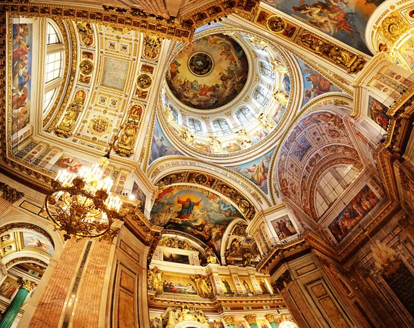 Saint Petersburg Russia August 2018 Detail Interior Saint Isaac Cathedral — Stock Photo, Image