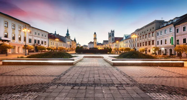 Slovacchia Banska Bystrica Piazza Principale Snp — Foto Stock