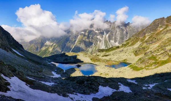Lago Montanha Tatras Eslováquia — Fotografia de Stock