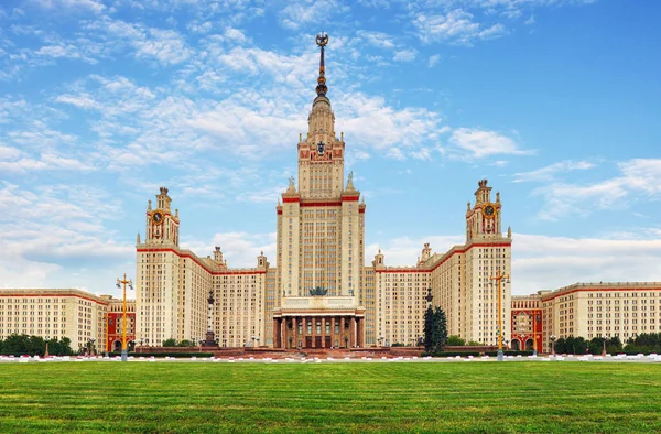 Lomonosov Moscow State University Msu Msu One Seven Sisters Russia — Stock Photo, Image