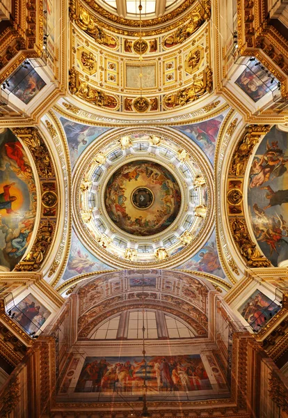 Petersburg Rusya Ağustos 2018 Isaac Katedrali Petersburg Rusya Güzel Dekorasyon — Stok fotoğraf