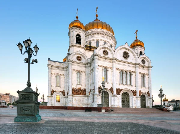 Catedral Cristo Salvador Moscou Rússia — Fotografia de Stock