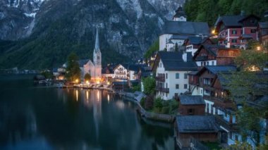 Zaman sukut - alp Hallstatt Gölü ve Hallstatter bkz: Avusturya