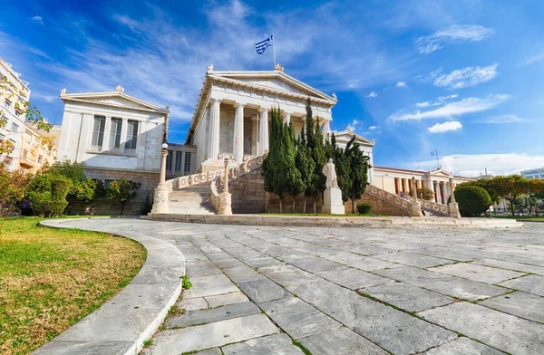 Biblioteca Nazionale Della Grecia Atene — Foto Stock